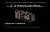 Cyfrowy aparat fotograficzny Kodak EasyShare …swiat360.pl/ksiazki/instrukcje/Kodak/kodak_c530c315cd50...Cyfrowy aparat fotograficzny Kodak EasyShare C530/C315/CD50 Podręcznik użytkownika