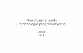 Nowoczesne języki i technologie programistycznektm.umg.edu.pl/~pik/prokom/pliki/njitp-w08.pdf · 2021. 1. 12. · –Serwerowej –moduł serwera www (jak Apache, Nginx, …) lub