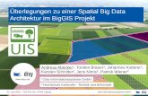 Überlegungen zu einer Spatial Big Data Architektur im BigGIS Projekt · 2016. 6. 12. · Disy Informationssysteme GmbH 1 Disy Informationssysteme GmbH Andreas Abecker 1, Torsten