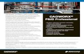 CADWorx P&ID Professional wykorzystuje pełne P&ID Professional