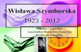 Wisława Szymborska 1923 - 2012