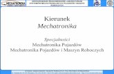 Kierunek Mechatronika - simr.pw.edu.pl