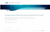Integracja autoryzacji poprzez POST Podstawowa ...