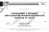 EDWARD CZERNY ZBIGNIEW NAMYSŁOWSKI Swing & Jazz