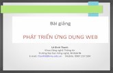 PHÁT TRIỂN ỨNG DỤNG WEB - itest.com.vn