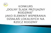 Konkurs „Dolny Śląsk przyjazny jest inicjatywą Samorządu ...