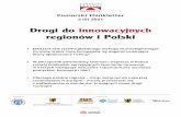 Drogi do innowacyjnych regionów i Polski