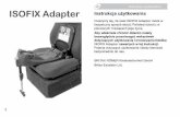 ISOFIX Adapter Instrukcja u ytkowania - DetskyDum.cz