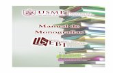 Manual de Monografías - USMP