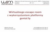Wirtualnego escape room z wykorzystaniem platformy genial
