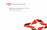 Sprawozdanie ﬁnansowe Investor CEE FIZ
