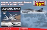MODEL SŁYNNEGO MYŚLIWCA MiG-29 W SKALI 1:24 19