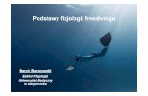 Podstawy fizjologii Podstawy fizjologii freedivingufreedivingu