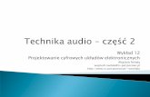 Technika audio –część 2