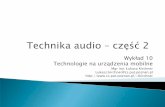 Technika audio część 2 - cs.put.poznan.pl