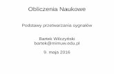 Obliczenia Naukowe - regulomics.mimuw.edu.pl