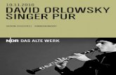 10.11.2010 DAVID ORLOWSKY SINGER PUR - NDR.de