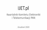 IJET - Polish Academy of Sciences