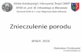 Kierownik Kliniki dr n. med. Małgorzata Malec-Milewska