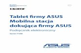 Tablet firmy ASUS Mobilna stacja dokująca firmy ASUS