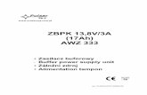 ZBPK 13,8V/3A (17Ah) AWZ 333 - todaks.com.pl