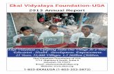 Ekal Vidyalaya Foundation-USA