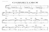 Gabriel's Oboe Sheet Music Ennio Morricone