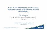 Radon in civil engineering – building code, building ...
