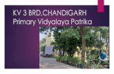 KV 3 BRD,CHANDIGARH Primary Vidyalaya Patrika