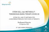 STEM CELL dan METABOLIT : TEROBOSAN BARU TERAPI COVID-19
