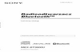 Radioodtwarzacz Bluetooth - download.sony-europe.com