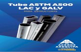 Tubo ASTM A500 LAC y GALV - Aceros Arequipa