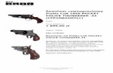 Rewolwer czarnoprochowy Pietta Colt 1860 POCKET POLICE ...