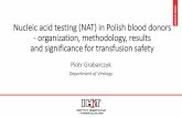 Nucleic acid testing (NAT) in Polish blood donors ...