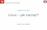 Linux – jak zacząć?