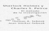 Sherlock Holmes y Charles S. Peirce. El m©todo de la investigaci³n