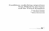 Conditions underlying migrations from Poland to Germany ...