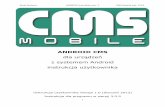 ANDROID CMS dla urządzeń z systemem Android instrukcja