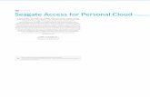 Seagate Access for Personal Cloud Podręcznik użytkownika