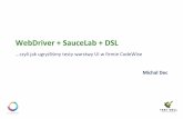WebDriver + SauceLab + DSL