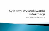 Metoda List Prostych - Tomasz X