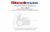 Instrukcja obsługi PRO 36 - Steelmax