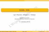 SGML, XML - home.agh.edu.pl