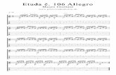 Etuda 106 Allegro Mauro Giuliani  ...