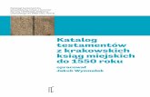 Katalog testamentów z krakowskich