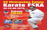 XV Mistrzostwa Świata Karate FSKA