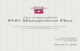 FOG Managament Plan - Springfield, MO