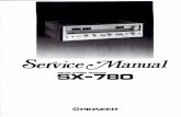 Pioneer SX780 Service Manual - akdatabase.org