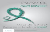 BADAM SIĘ mam pewność - archiwum.mz.gov.pl