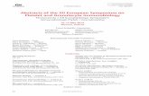 Abstracts of the XII European Symposium on Platelet and ...
